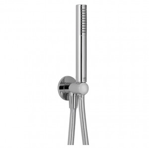 Душевой гарнитур Cisal Shower C200303021 с держателем ручного душакомбинированный со шланговым подключениемстандартный, цвет хром