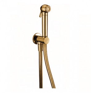Гигиенический душ Cisal Shower SC00791027 со шлангом 120 см, вывод с держателем, цвет бронза
