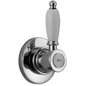 Запорный вентиль 1/2" Cisal Victorian VT00031021, внутренняя и внешняя части в комплекте, цвет хром