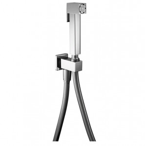 Гигиенический душ Cisal Shower CU00791021 со шлангом 120 см, вывод с держателем, цвет хром